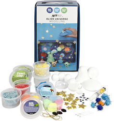 Creativ Company set de arcilla Alien Universe - kit DIY para niños