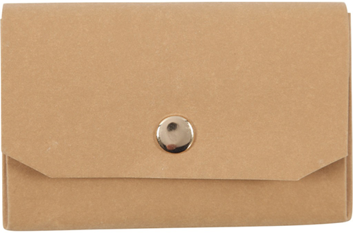 Creativ Company cartera marrón claro - faux leather, papel de cuero resistente