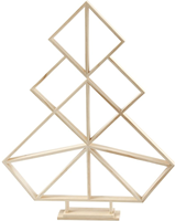 Creativ Company árbol de Navidad de madera diseño geométrico 47x50 cm decoración
