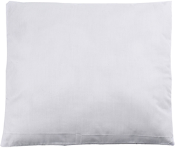 Creativ Company cojín 40x40 cm blanco - almohada decorativa algodón suave