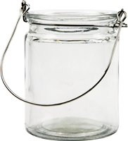 Creativ Company farol de cristal decoración 10x7,6 cm 12 piezas