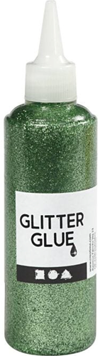 Creativ Company pegamento con purpurina verde 118 ml manualidades