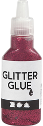 Creativ Company pegamento con purpurina rosa oscuro 25ml manualidades