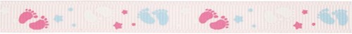 Creativ Company cinta rosa 9 mm 5 m regalo nacimiento baby shower