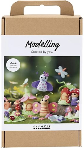 Creativ Company set de modelado hada colores pastel - kit creativo