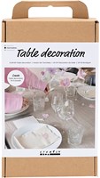 Creativ Company set creativo decoración de mesa colores pastel kit DIY