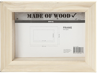 Creativ Company marco de fotos 3D de madera 18,2x23,2 cm decoración