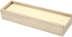 Creativ Company estuche de madera - caja para lápices 20x6x3,5 cm