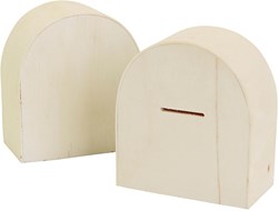 Creativ Company hucha de madera set creativo 12 piezas madera FSC
