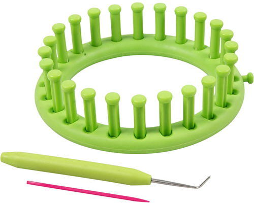 Creativ Company telar de tejer plástico 12 cm juguete creativo colorido