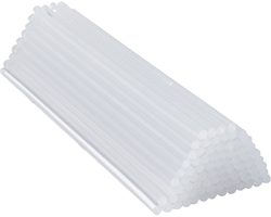 Creativ Company recambios pistola de pegamento mini transparentes 25 cm 7 mm 80 unidades