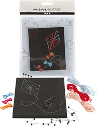 Creativ Company kit de manualidades String Art cometa para niños