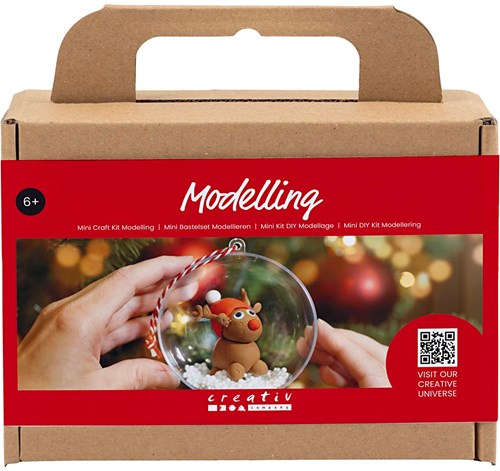Creativ Company set creativo Navidad modelar reno bola hobby