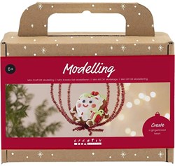 Creativ Company set de modelado Silk Clay kit decoración navideña