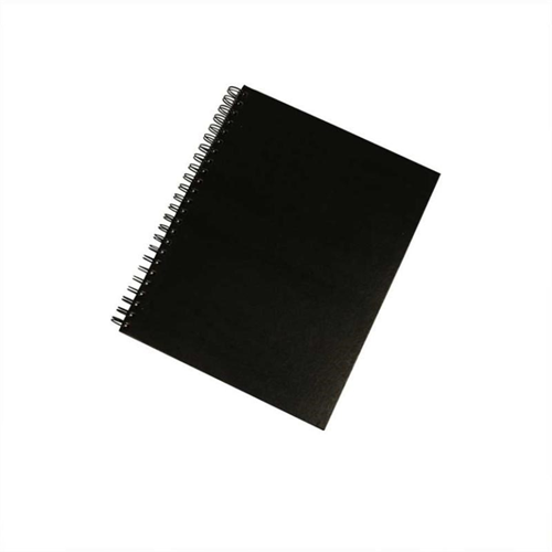 Creativ Company cuaderno espiral negro 50 páginas papel 120gr