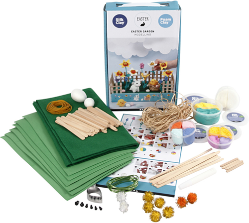 Creativ Company set de modelado jardín de Pascua kit creativo
