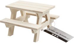 Creativ Company mesa de picnic de madera mini decoración juguete