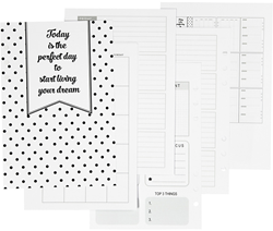 Creativ Company páginas planner bullet journal A5 7 hojas papel