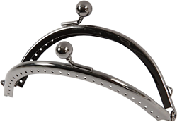 Creativ Company kit hebilla monedero 10 cm accesorio plateado