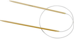 Creativ Company aguja circular bambú 3,5 mm 60 cm agujas de tejer
