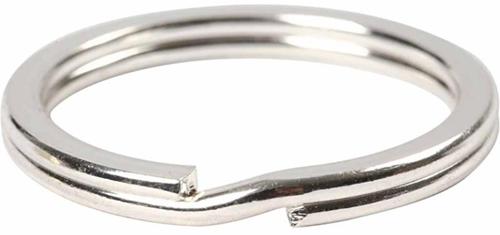 Creativ Company llaveros anillas plata 28 mm - set de 4 anillas llavero