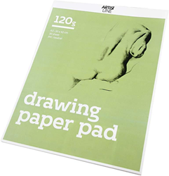 Creativ Company bloc de dibujo A3 papel de dibujo 120g 30 hojas blanco