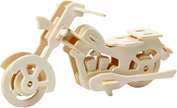 Creativ Company Puzzle 3D Moto de Madera 19x9x9 cm Juguete