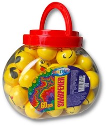 Sacapuntas Smiley en tarro Centrum 60 85397