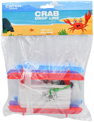 Catch Fishing set de líneas para cangrejos juguete - pesca de cangrejos - set de 3