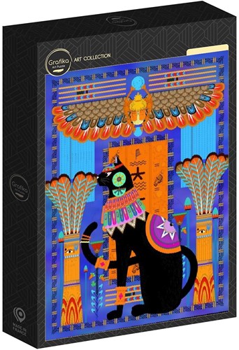 Grafika puzzle Chat Egyptien - 1000 piezas rompecabezas-2