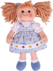 Muñeca Bigjigs Christine Mediana