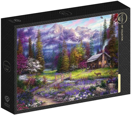 Grafika puzzle Chuck Pinson - Inspiration of Spring Meadows - 500 piezas-2