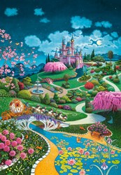 Castorland puzzle castillo cuento de hadas - 1000 piezas - niños adultos