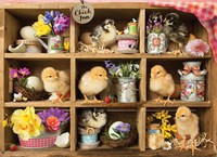 Cobble Hill puzzle Chick Inn 1000 piezas tema animales