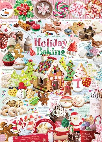 Cobble Hill puzzle Holiday Baking - 1000 piezas diversión asegurada