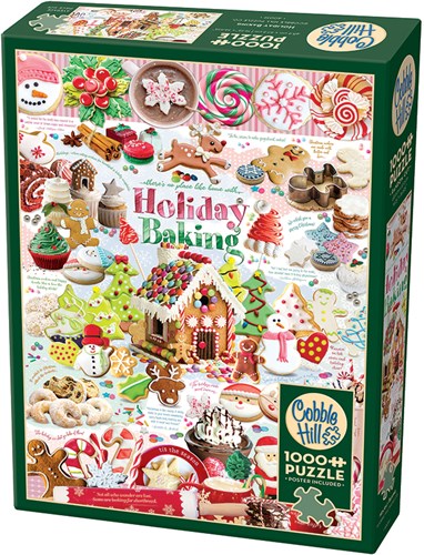 Cobble Hill puzzle Holiday Baking - 1000 piezas diversión asegurada-2