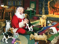 Cobble Hill puzzle XXL Pieces Santa's Playtime 275 piezas Navidad
