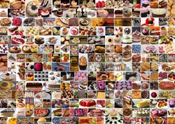 Grafika puzzle collage pasteles - puzzle 1500 piezas
