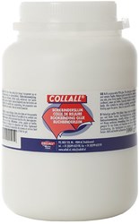 Collall pegamento para encuadernar bote - 1 kg - pegamento resistente al agua para libros