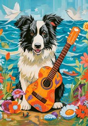 Castorland Collie, Guitar and the Sea -  Teile