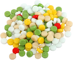 Colourful Mosaics juguete mosaico Colourful Dots Mix Mediterrane 100 g vidrio