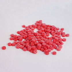 Colourful Mosaics set de juego dots vidrio reciclado rojo 100 gramos