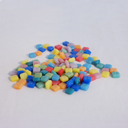 Colourful Mosaics piezas mosaico cuadrados coloridos mix tutti frutti 100g
