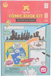 Tiger Tribe kit de cómic - set creativo de dibujo para niños