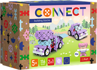 Trefl coche de juguete Connect Connect - S - Camper FSC Mix 70% sostenible