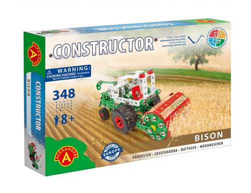 Alexander Toys Constructor - Bison (Combine Harv.) - 348 piezas