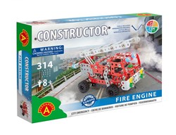 Alexander Toys Constructor - Camión de bomberos - 314 piezas