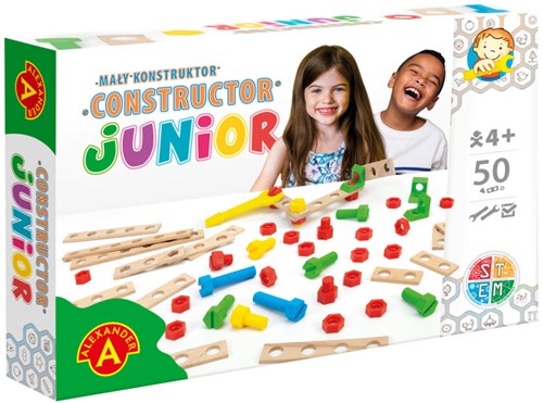 Alexander Toys Constructor Junior - Kits de construcción Hágalo usted mismo - 50 piezas