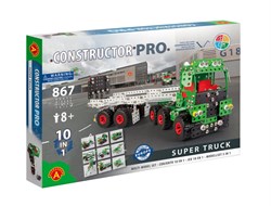 Alexander Toys Constructor PRO - Super Truck (10 en 1) - 867 piezas