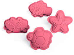 Bigjigs Moldes de Arena Rosa Coral